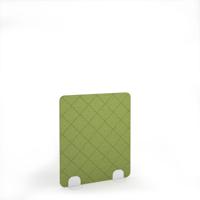 Lattice Acoustic Floor Standing White Metal Base Legs 1200w 1400h - Fruit Green