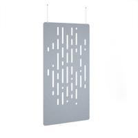 Lozenge Hanging Panel 1200w - Light Grey