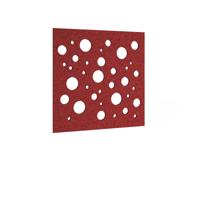 Moon Acoustic Ceiling - Wall Tiles 590w - Pure Red
