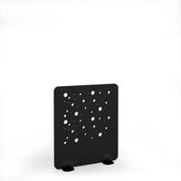 Moon Acoustic Floor Standing Black Metal Base Legs 1200w 1400h - Black