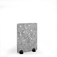 Moon Acoustic Floor Standing Black Metal Base Legs 1200w 1600h - Dark Silver Grey