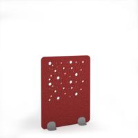 Moon Acoustic Floor Standing Silver Metal Base Legs 1200w 1600h - Pure Red