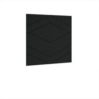 Oblique Acoustic Ceiling - Wall Tiles 590w - Black