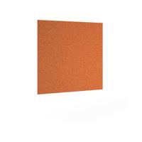 Plain Acoustic Ceiling - Wall Tiles 590w - Tangerine