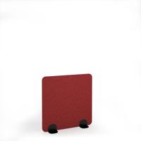 Plain Acoustic Floor Standing Black Metal Base Legs 1200w 1200h - Pure Red