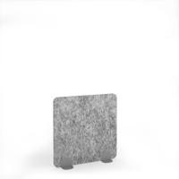 Plain Acoustic Floor Standing Silver Metal Base Legs 1200w 1200h - Dark Silver Grey