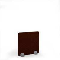 Plain Acoustic Floor Standing Silver Metal Base Legs 1200w 1200h - Maroon