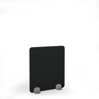 Plain Acoustic Floor Standing Silver Metal Base Legs 1200w 1400h - Black