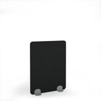 Plain Acoustic Floor Standing Silver Metal Base Legs 1200w 1600h - Black