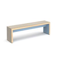 Slab benching solution low bench 1800mm wide