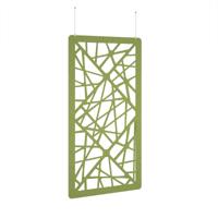 Shatter Hanging Panel 1200w - Fruit Green