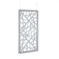 Shatter Hanging Panel 1200w - Light Grey