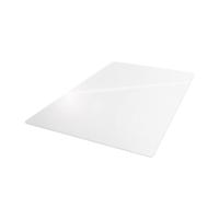 Stucco PVC hard floor clear chair mat 1200 x 900mm