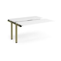 Adapt sliding top add on unit single 1400mm x 1200mm - green frame, white top