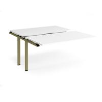 Adapt sliding top add on unit single 1400mm x 1600mm - green frame, white top