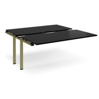 Adapt sliding top add on unit single 1600mm x 1600mm - green frame, black top