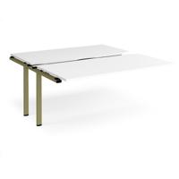 Adapt sliding top add on unit single 1600mm x 1600mm - green frame, white top