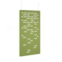 Twist Hanging Panel 1200w - Fruit Green