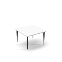 Trinity square coffee table 700 x 700mm - white top
