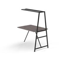 Trellis modular worktable 1400 wide add on unit in grey oak