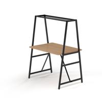 Trellis modular worktable 1400 wide starter unit in beech