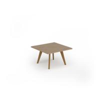 Unity coffee table 800w x 800d with 4x solid oak legs, top in kendal oak