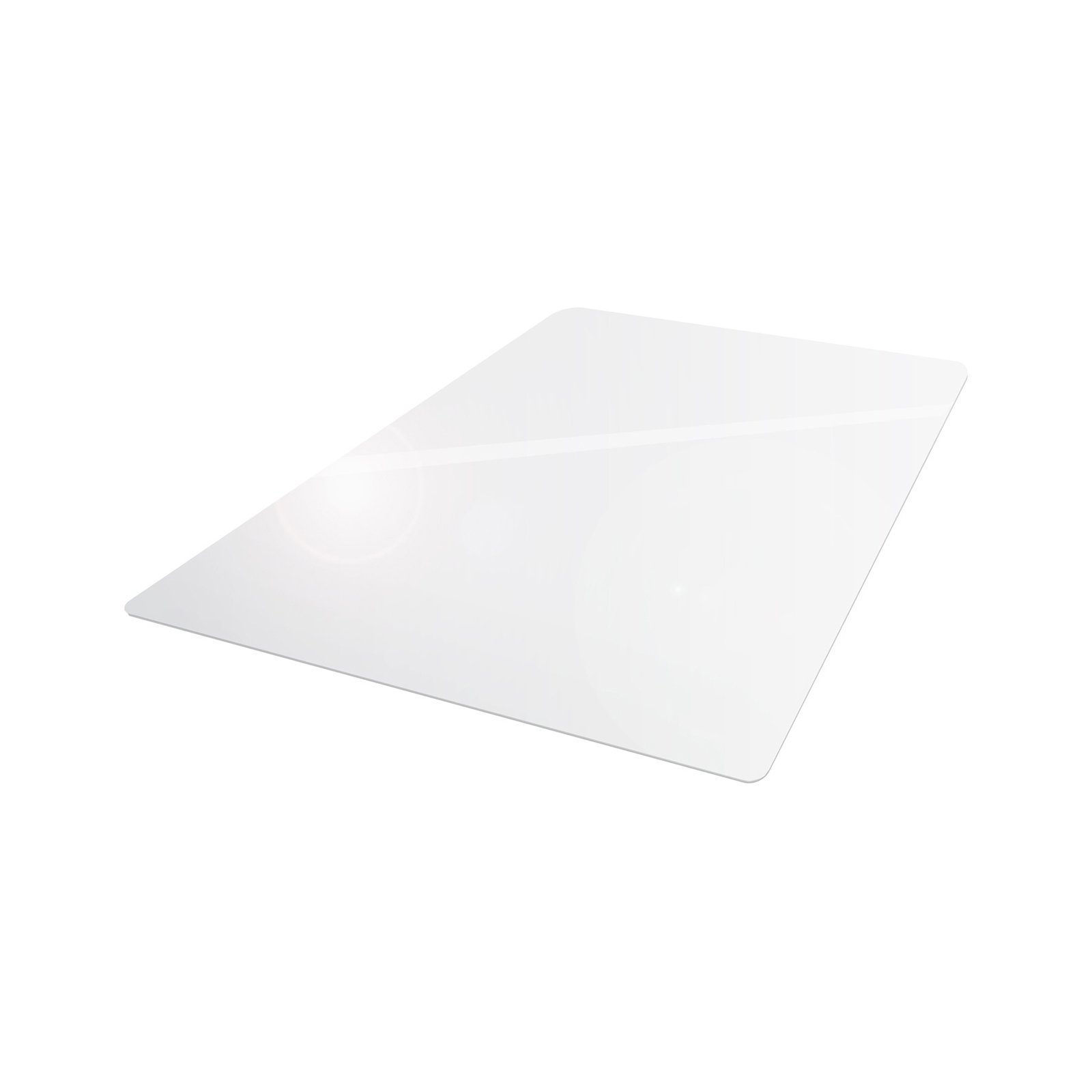 Stucco PVC hard floor clear chair mat 1200 x 900mm