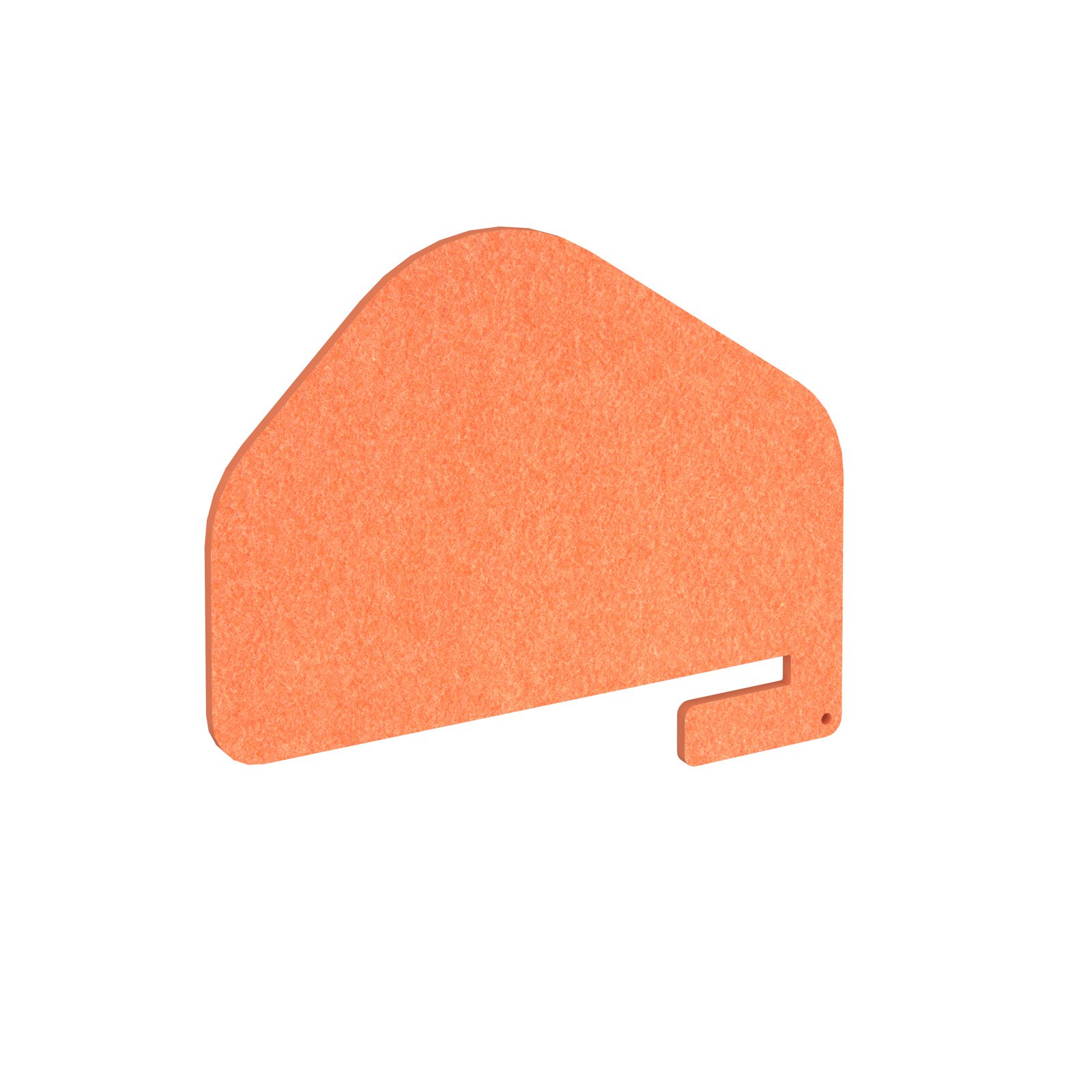 Piano Forte acoustic slide-on screen - orange