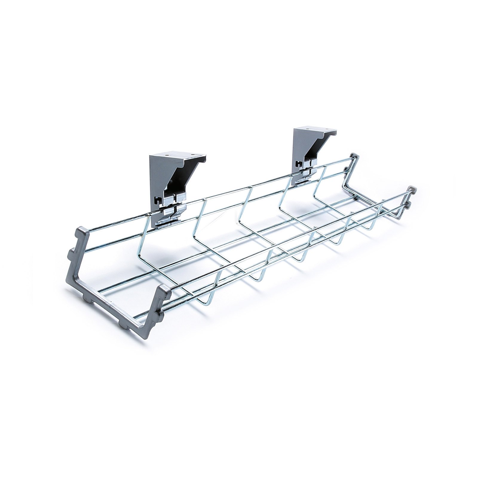 Double wide wire cable trays