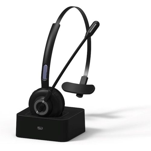Silex Clarity On Ear Monaural Bluetooth Headset with Charging Base