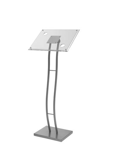 Deflecto Curve Floor Standing Sign/Information Holder A3 370x280x1285mm 2046A3 Sign Holders DF95350