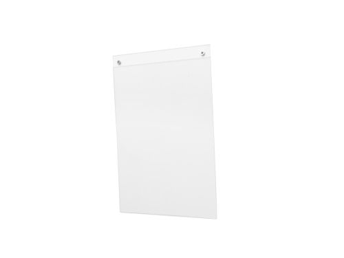 Deflecto Portrait Wall Sign Holder A4 (Top loading design made of sturdy plastic) DE470YTCRY