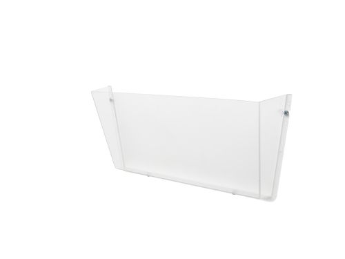 Deflecto Non-Breakable Wall File Pocket A4 (Unbreakable polycarbonate construction) Clear DF63201 Buy online at Office 5Star or contact us Tel 01594 810081 for assistance