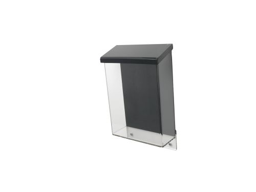 Deflecto A5 Weatherproof Outdoor Literature/Post Box 175 x 285 x 74mm Crystal - 790711