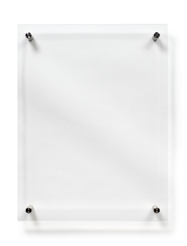 Deflecto A3 Wall Mounted Acrylic Poster Holder Literature Display Sign Holder Crystal Clear - AA3PH1 26326DF