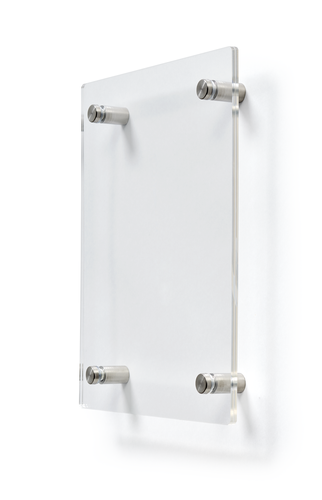 Deflecto A5 Wall Mounted Acrylic Poster Holder Literature Display Sign Holder Crystal Clear - AA5PH1 26340DF Buy online at Office 5Star or contact us Tel 01594 810081 for assistance