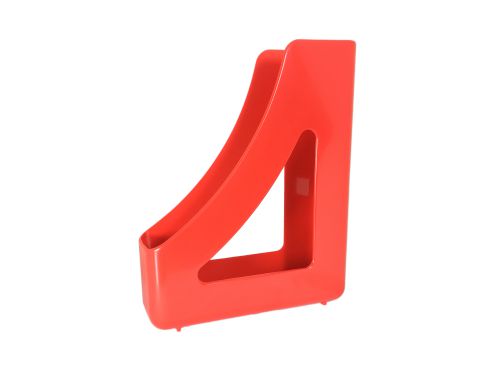 ValueX Essentials Magazine File A4 W80 x D245 x H310mm Red - CP038YTRED 10198DF Buy online at Office 5Star or contact us Tel 01594 810081 for assistance