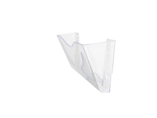 Deflecto Crystal Landscape Literature Holder A4 CPO74YTCRY - RN07433