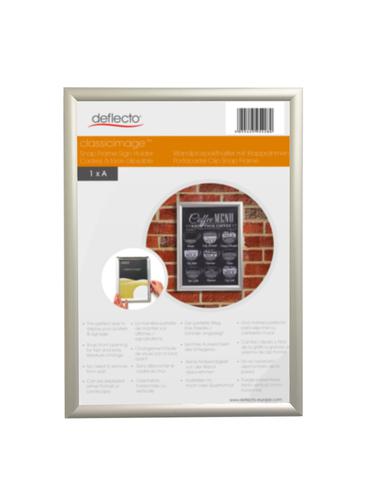 Deflecto A2 Snap Frame Sign Holder.  Cost effective way to show information, easy loading with SNAP edges.