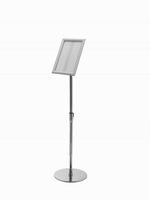 10247DF | The ideal floorstand for displaying a variety of information in a variety of locations. Robust way to show COVID-19 signs, easy to load and secure signs.