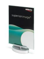 Deflecto Swivel Sign Holder A4 Clear DE691101