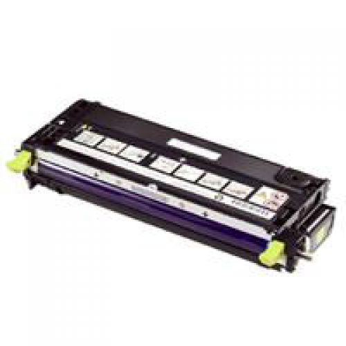 Dell 593-10291 Yellow High Capacity Toner Cartridge 9k pages for 3130cn - H515C