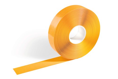 Durable DURALINE Slip-Resistant Floor Marking Tape - 50mm x 30m - Yellow