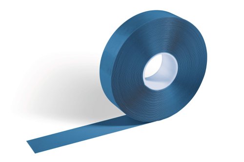 Durable DURALINE Slip-Resistant Floor Marking Tape - 50mm x 30m - Blue