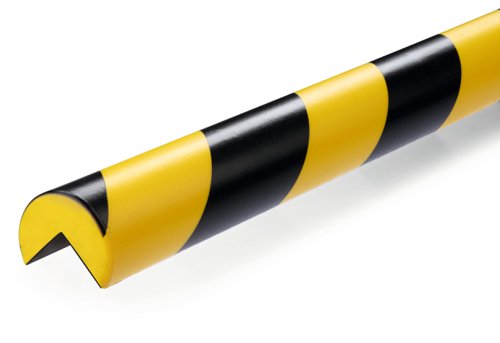 Durable Magnetic Corner Protection Profile C25R - High-Impact Edge Protection 1M