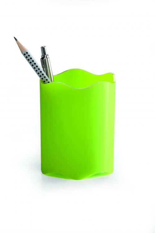 Durable Trend Pen Cup Green Pack of 1