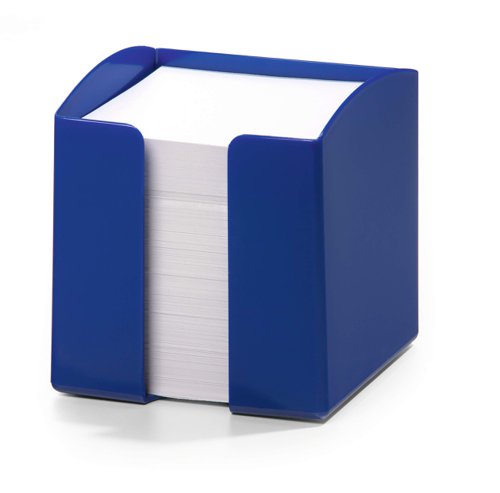 Durable TREND 800 Sheet Note Box Memo Pad Cube - Blue  1701682040