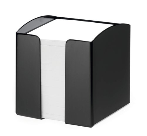 Durable TREND 800 Sheet Note Box Memo Pad Cube - Black  1701682060