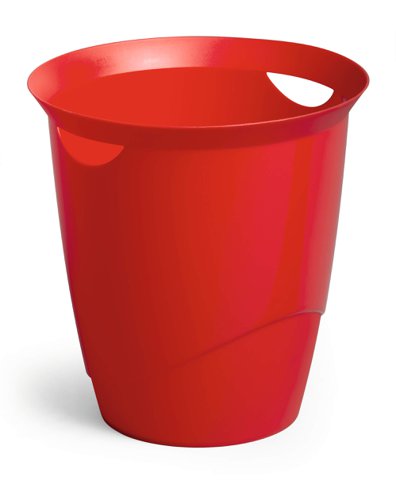 Durable TREND Waste Bin 16L Red