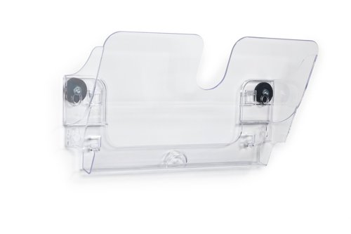 Durable A4 Magnetic Literature Holder - Wall-Mounted Display - FLEXIPLUS - Clear